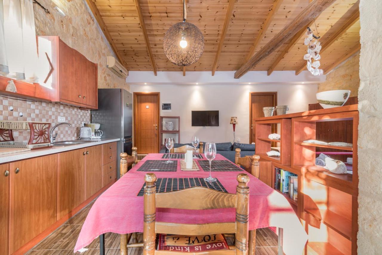 Casa Petra - Stone Cottage Farmhouses 阿凯松 外观 照片
