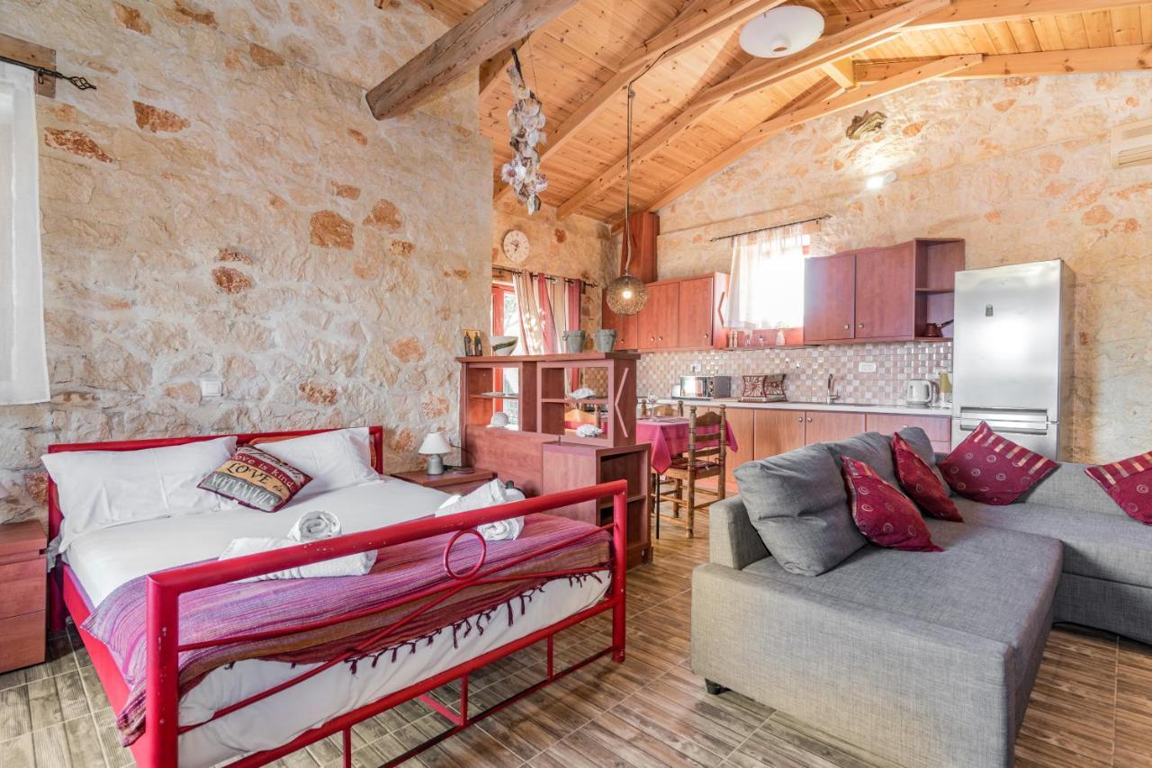 Casa Petra - Stone Cottage Farmhouses 阿凯松 外观 照片