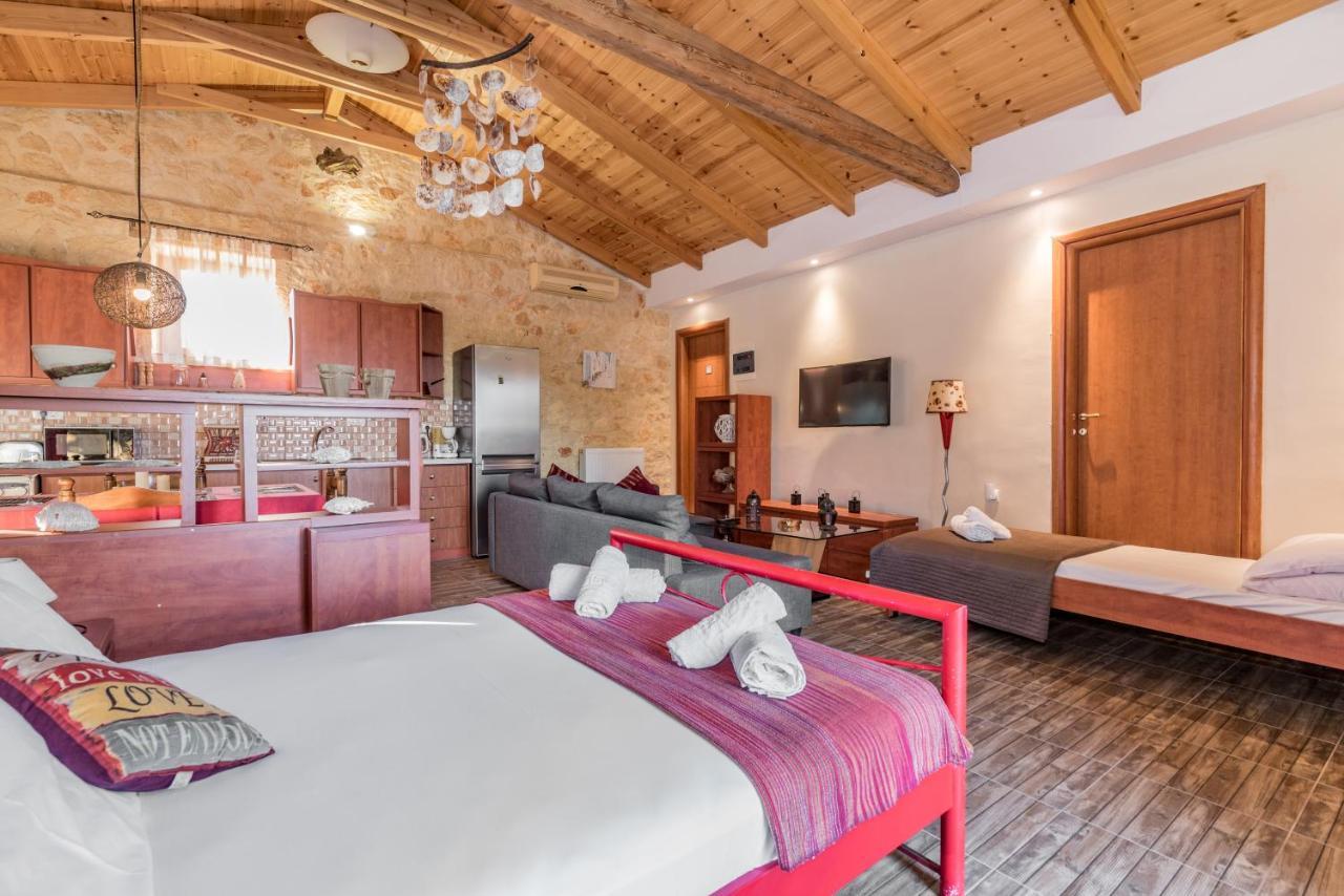 Casa Petra - Stone Cottage Farmhouses 阿凯松 外观 照片